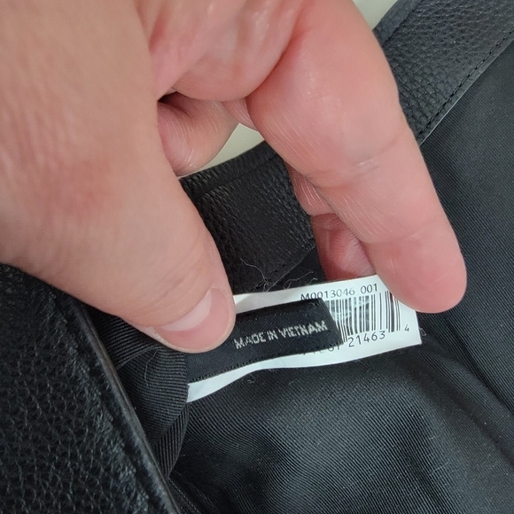 Marc Jacobs Empire City Crossbody  Messenger Bag Black Leather Flap - Picture 8 of 16